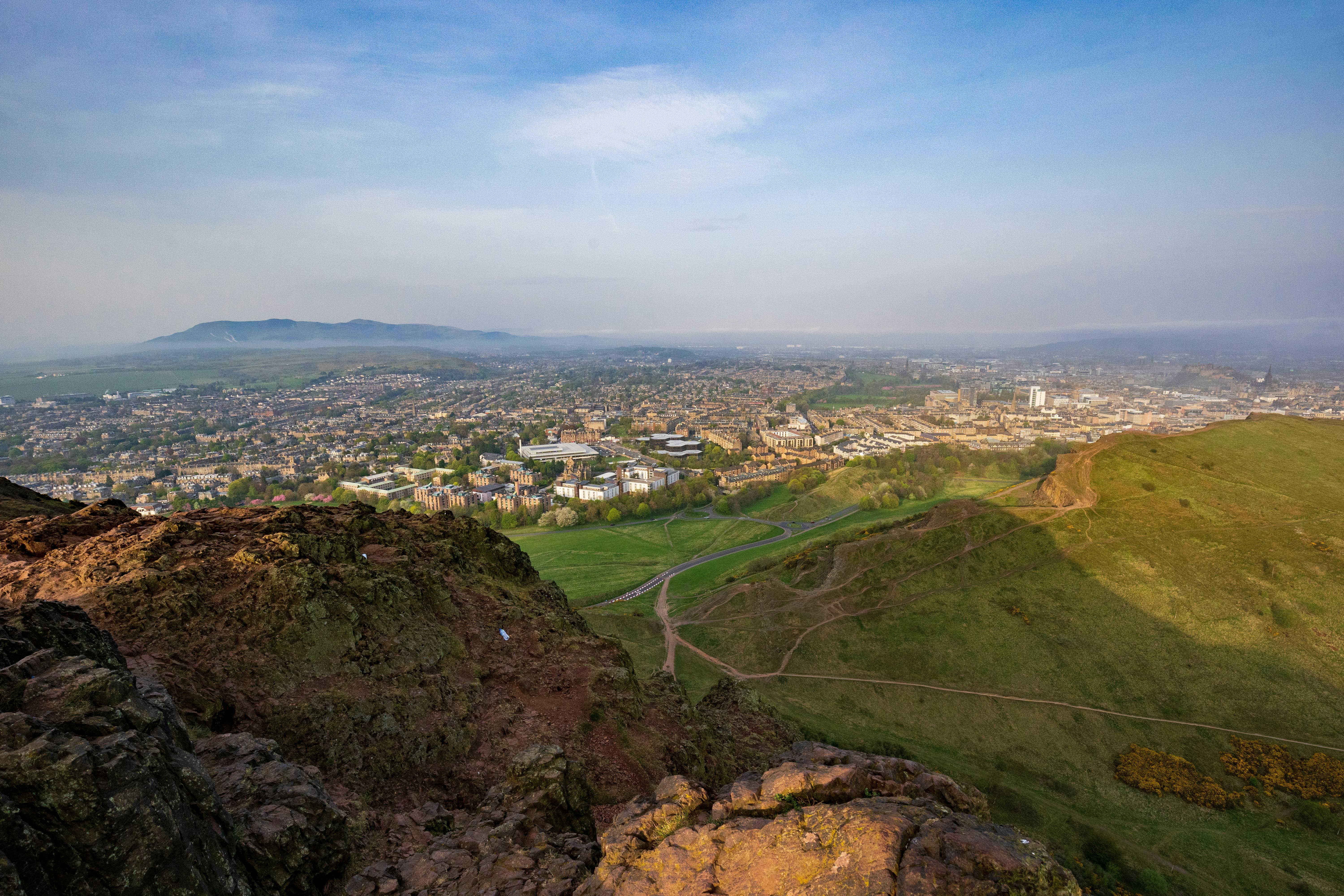 arthurs seat edinburgh view